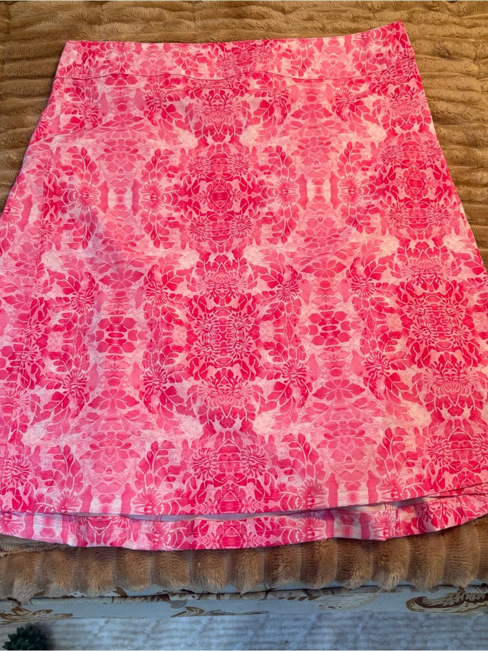 RIPSKIRT HAWAII Pink Floral Pattern Women’s Skirt